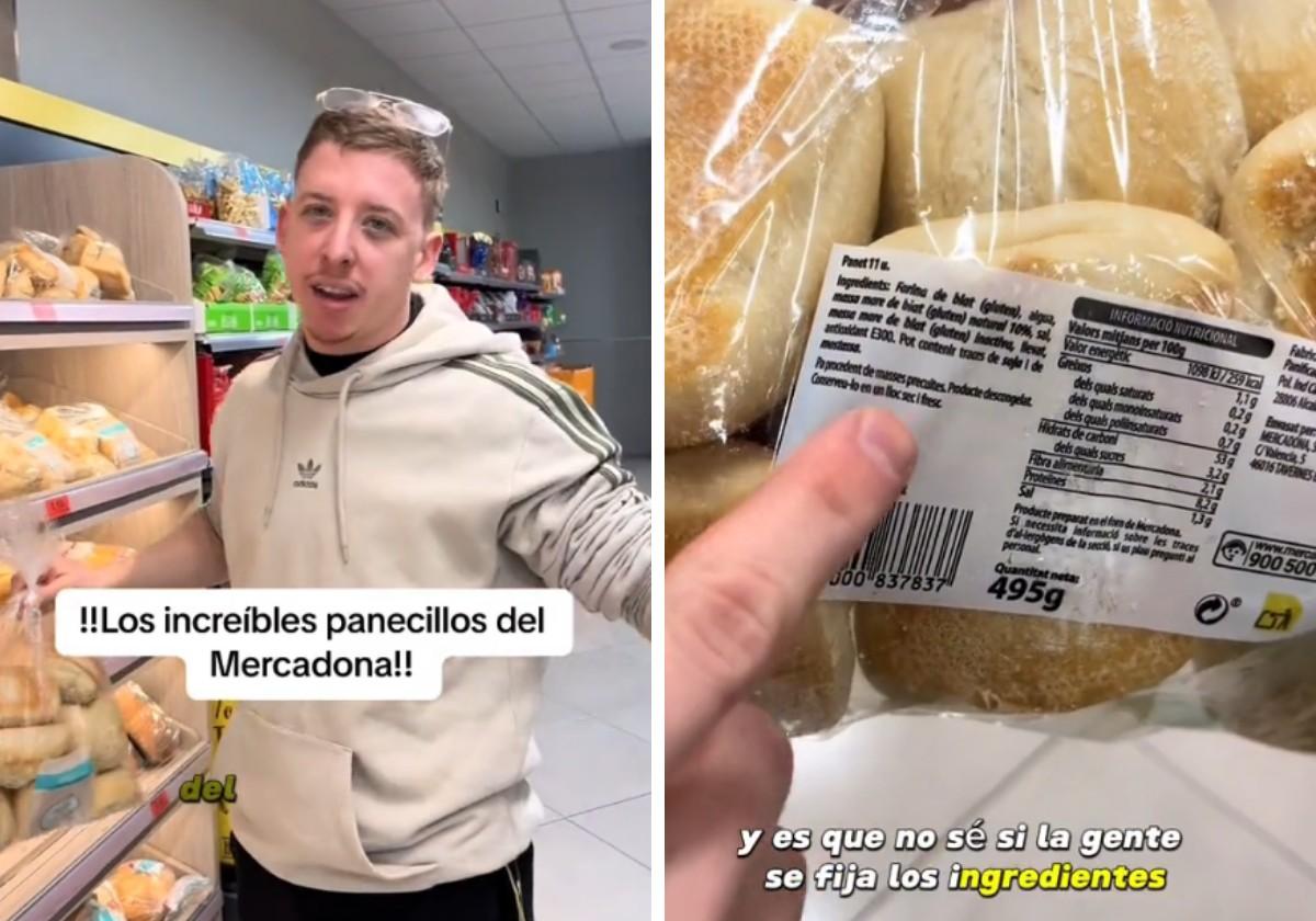 Un nutricionista advierte del contenido de estos panecillos de Mercadona