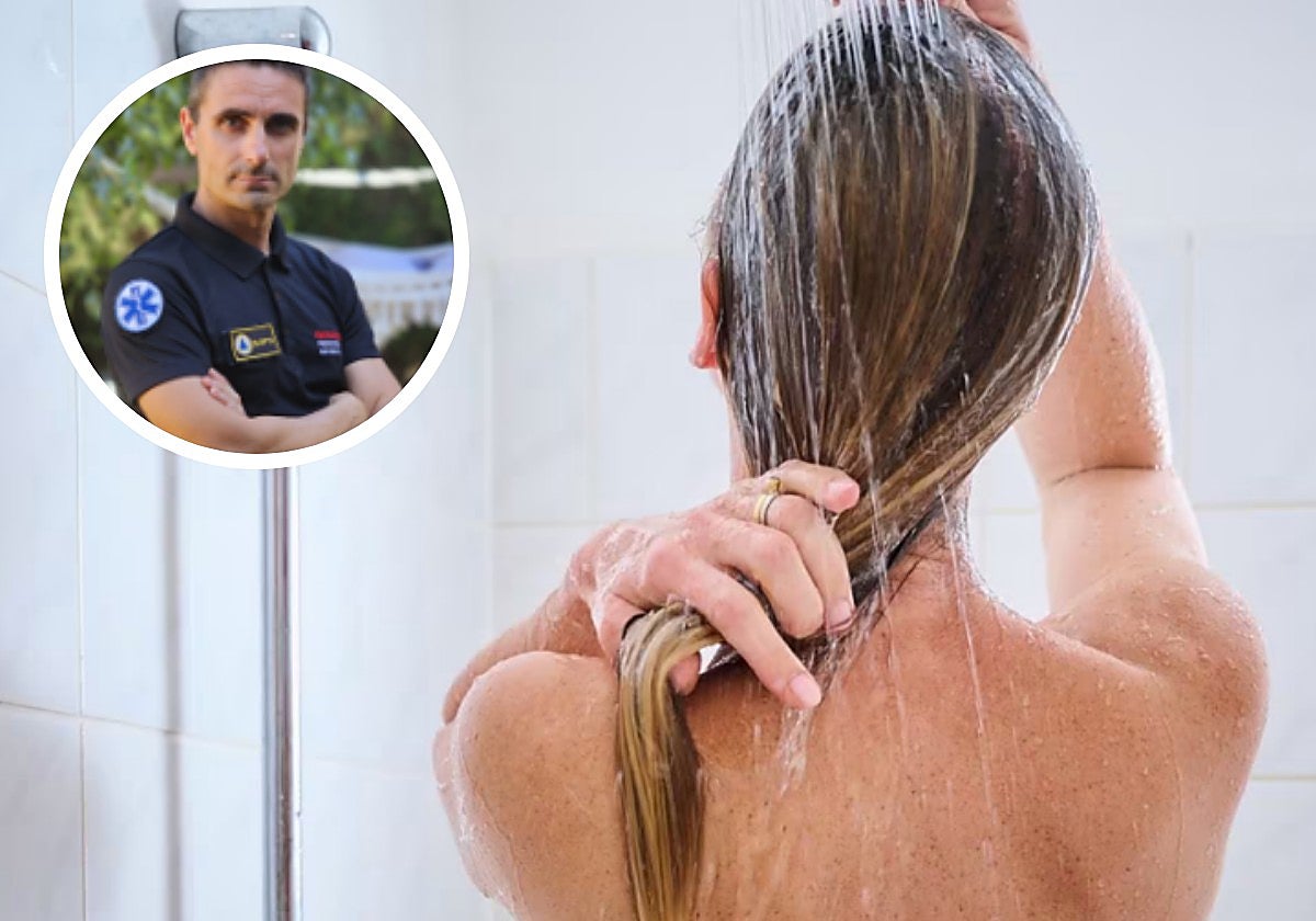 Un técnico en emergencias alerta sobre el peligro de ducharse cada día