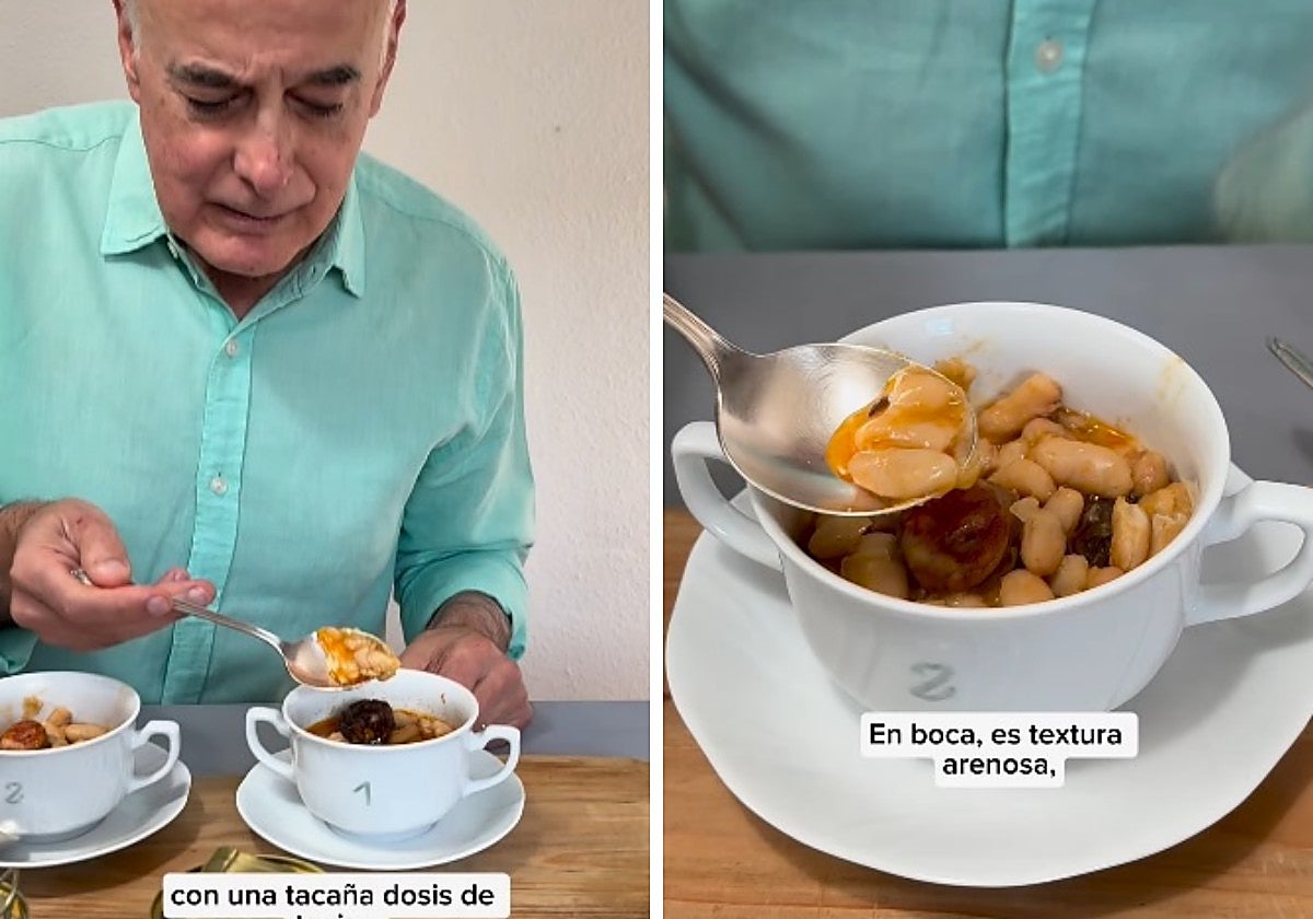 Un experto en catas prueba tres marcas de fabada en lata y emite su veredicto