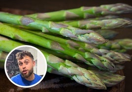 Un frutero explica el sencillo truco para saber cuál es la parte blanda del espárrago: «No hace falta»