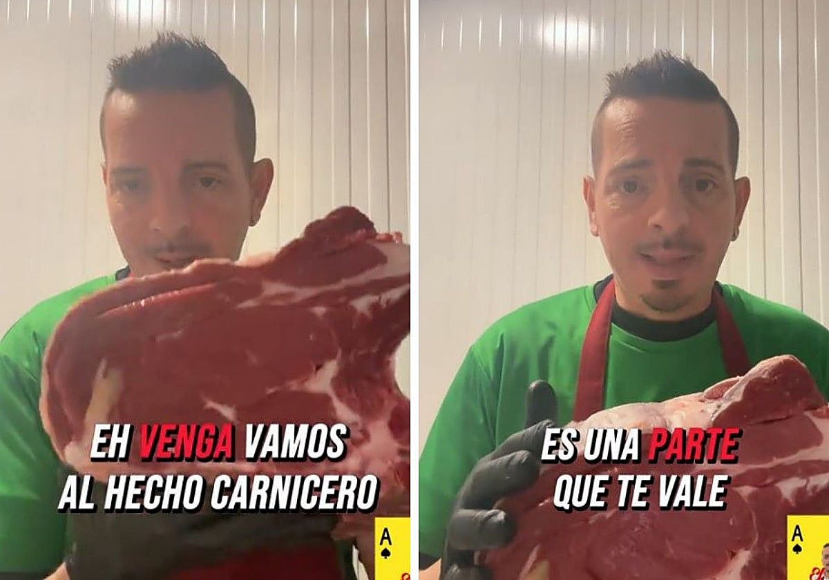 El As Carnicero habla en este caso de chuletones