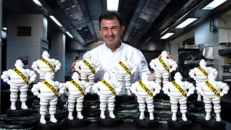 El chef Martín Berasategui