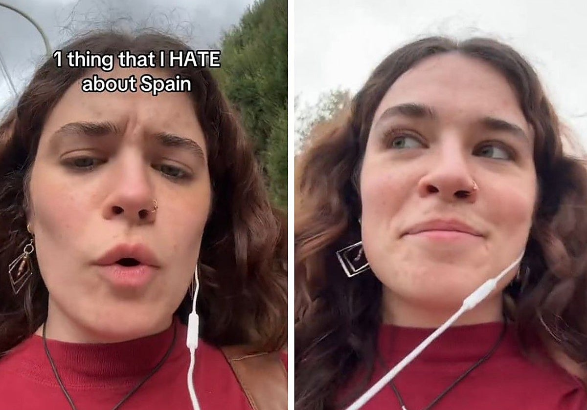 Ryanne, durante su vídeo para explicar lo peor de España