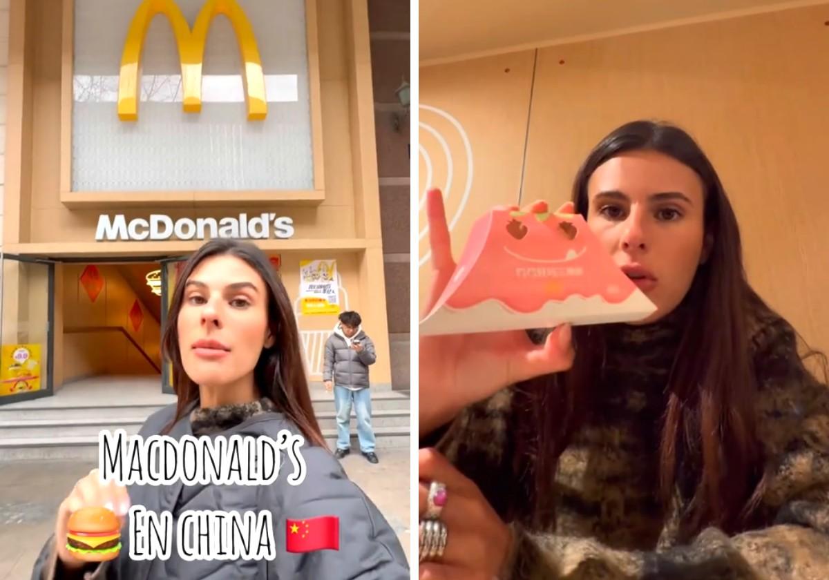 Va a un McDonald's en China y alucina con el precio y sus hamburguesas: «No tiene sentido»