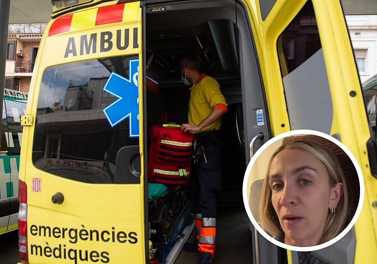 Christina fue derivada de urgencias a un hospital tras una caída