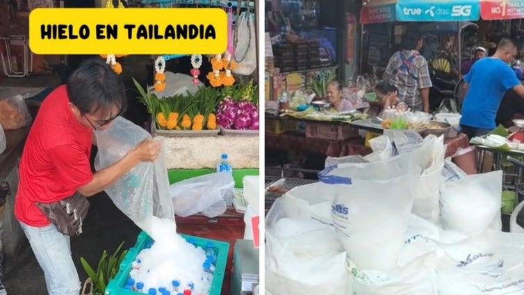 Un español que vive en Tailandia explica si se debe consumir el hielo que venden en el país: «Son seguros menos...»