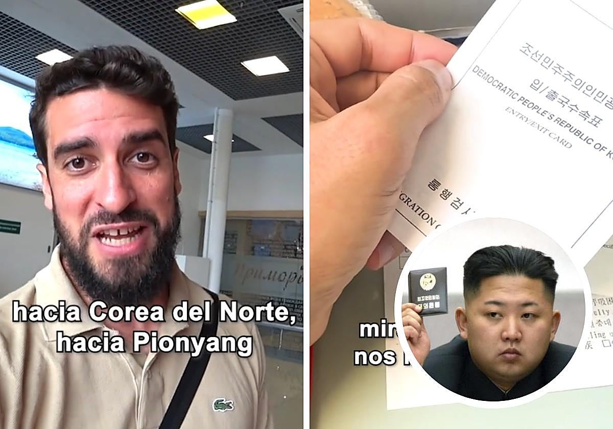 Un español viaja a Corea del Norte y explica qué papeles le obligan a rellenar para entrar en el país: «Tres azafatas te acompañan...»