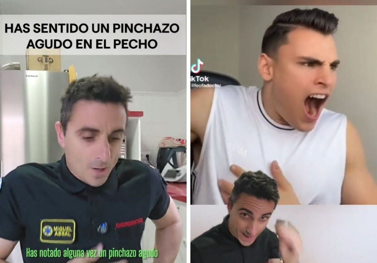 Miguel, durante su vídeo divulgativo