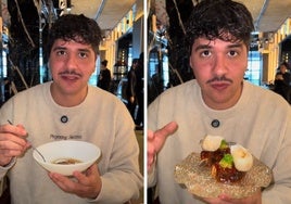 Va a RavioXO y explica si merece la pena comer en el restaurante de Dabiz Muñoz tras pagar casi 200 euros: «Me ha explotado la cabeza»