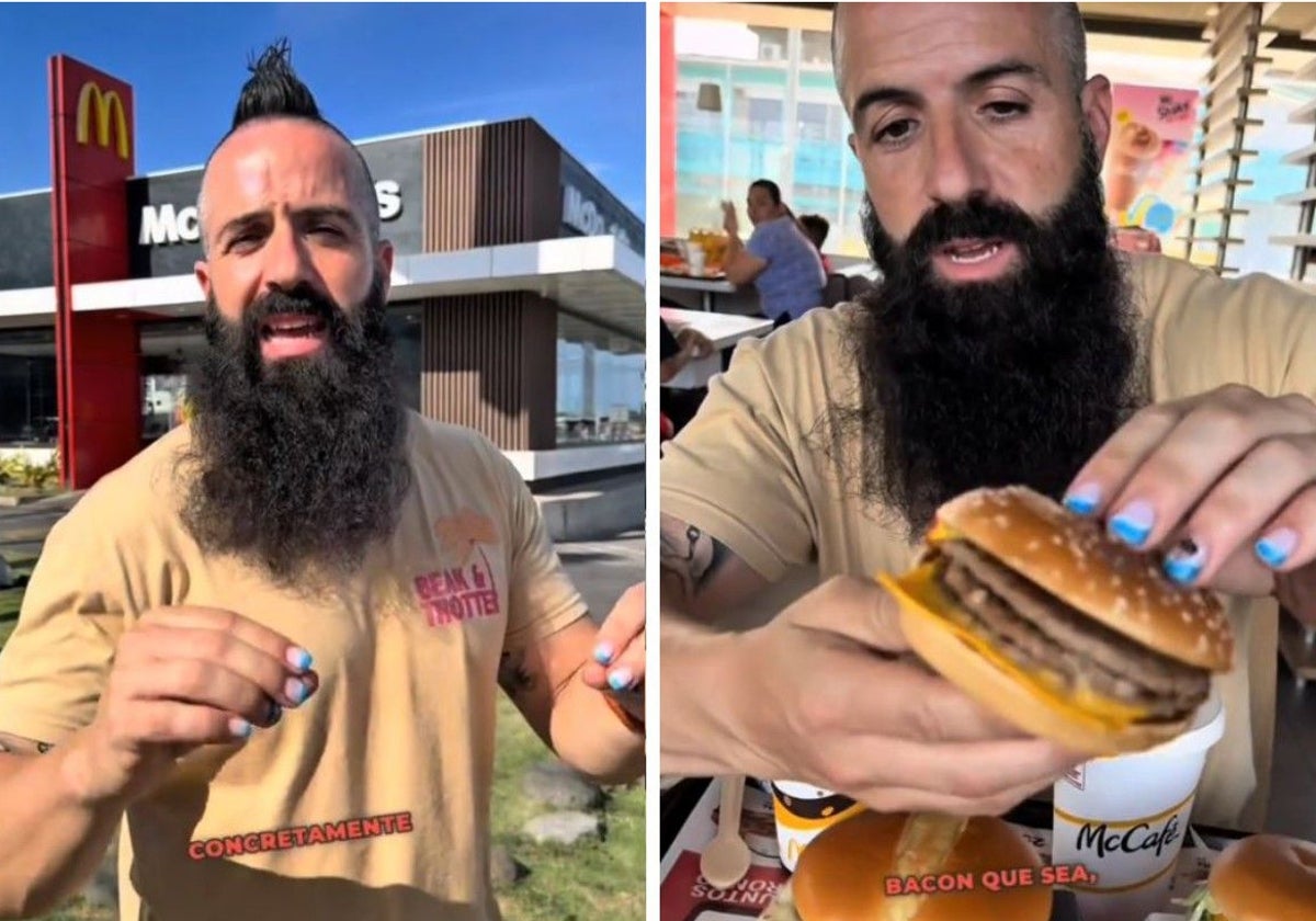 Joe, antes y durante su estancia en McDonald's