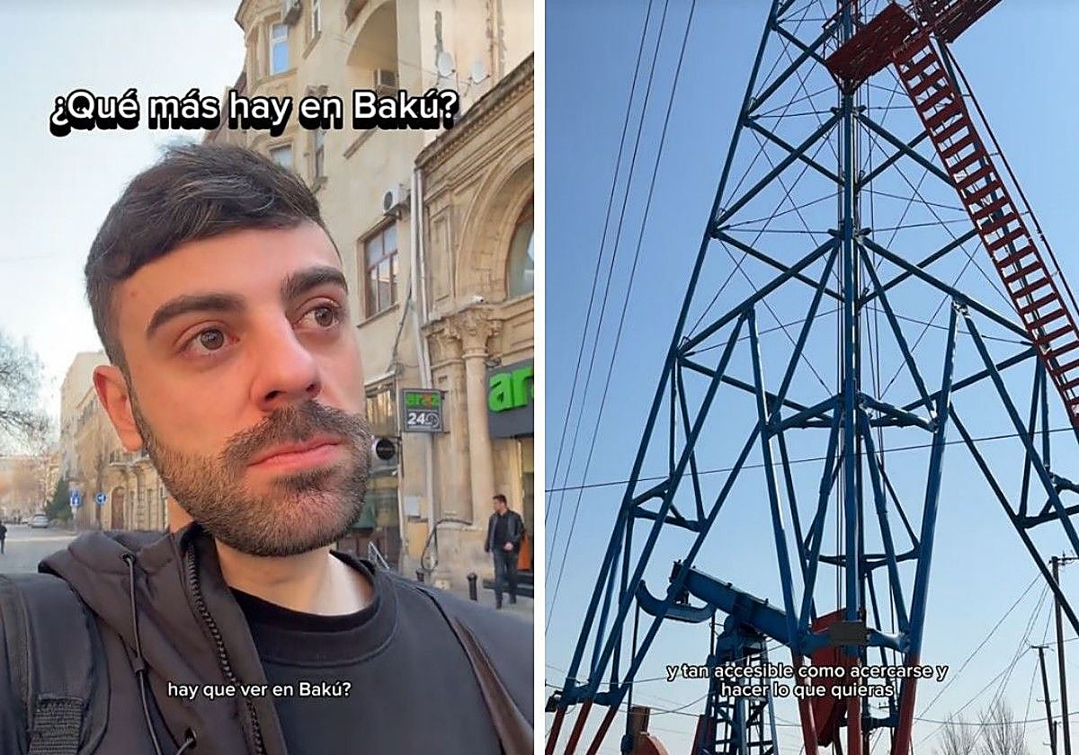 Airas, explicando lo más curioso de Bakú