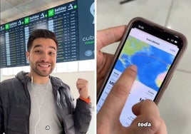 El truco para tener en directo los datos de tu vuelo en el móvil