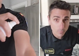 Un técnico de emergencias aclara qué debes echarte cuando te haces una herida