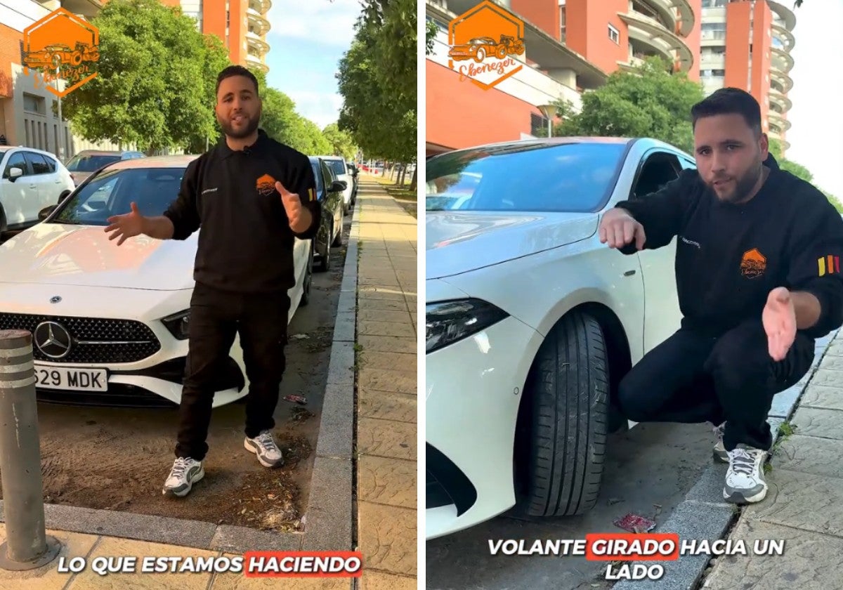 Un mecánico explica por qué no hay que aparcar con la rueda girada: «Lo que estamos haciendo es...»