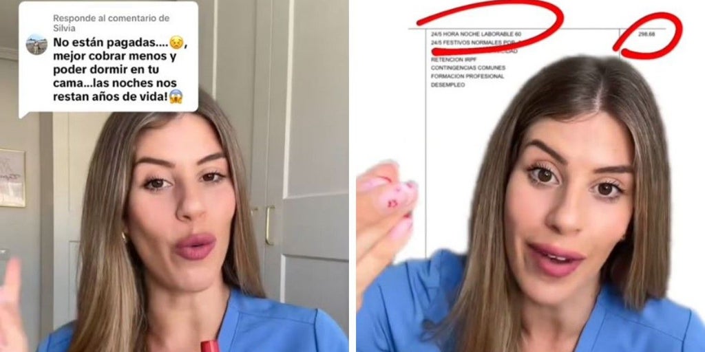 Una enfermera explica cuánto dinero cobra en un hospital de España por trabajar en el turno de noche: «Lo vas a flipar»