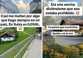 Se muda a Suiza y queda alarmada al conocer por qué ponen multas los domingos en este país: «Pensé que era broma»