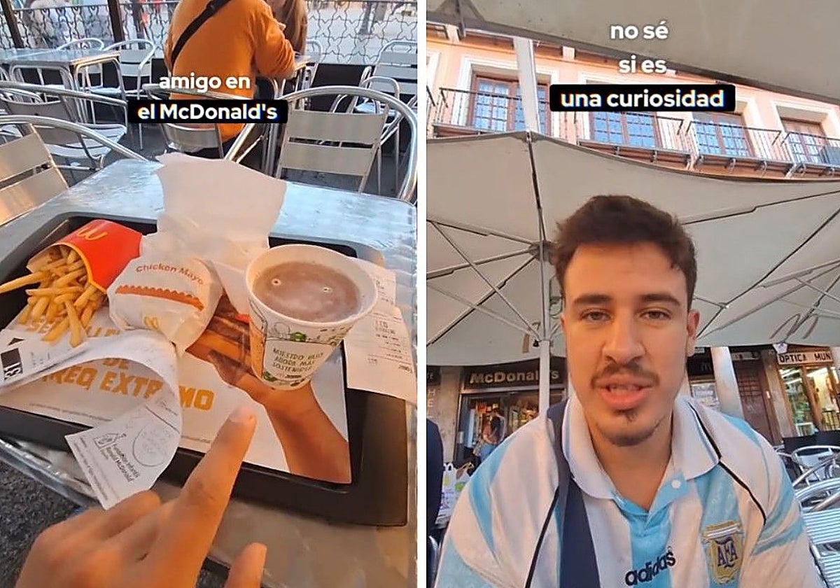 Un argentino viaja a España y se queda sin palabras con lo que venden en los McDonald's de aquí: «No lo vi en ninguna otra parte»