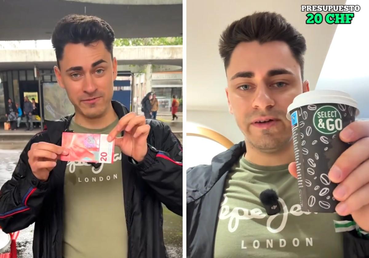 Un español que vive en Suiza prueba a comer en el país por poco más de 20 euros en todo el día: «El desayuno es...»