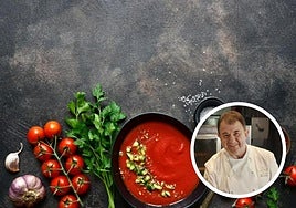 Martín Berasategui tiene el truco para preparar un gazpacho perfecto: el secreto está en el cocinado de los ingredientes