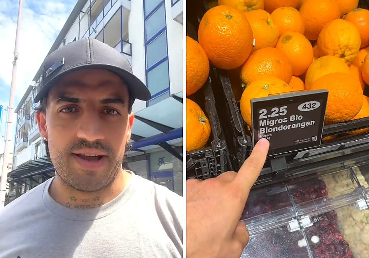 Un español va a un supermercado en Suiza y se queda sin palabras al descubrir el origen de la fruta y verdura: «En España comprándola de Marruecos...»