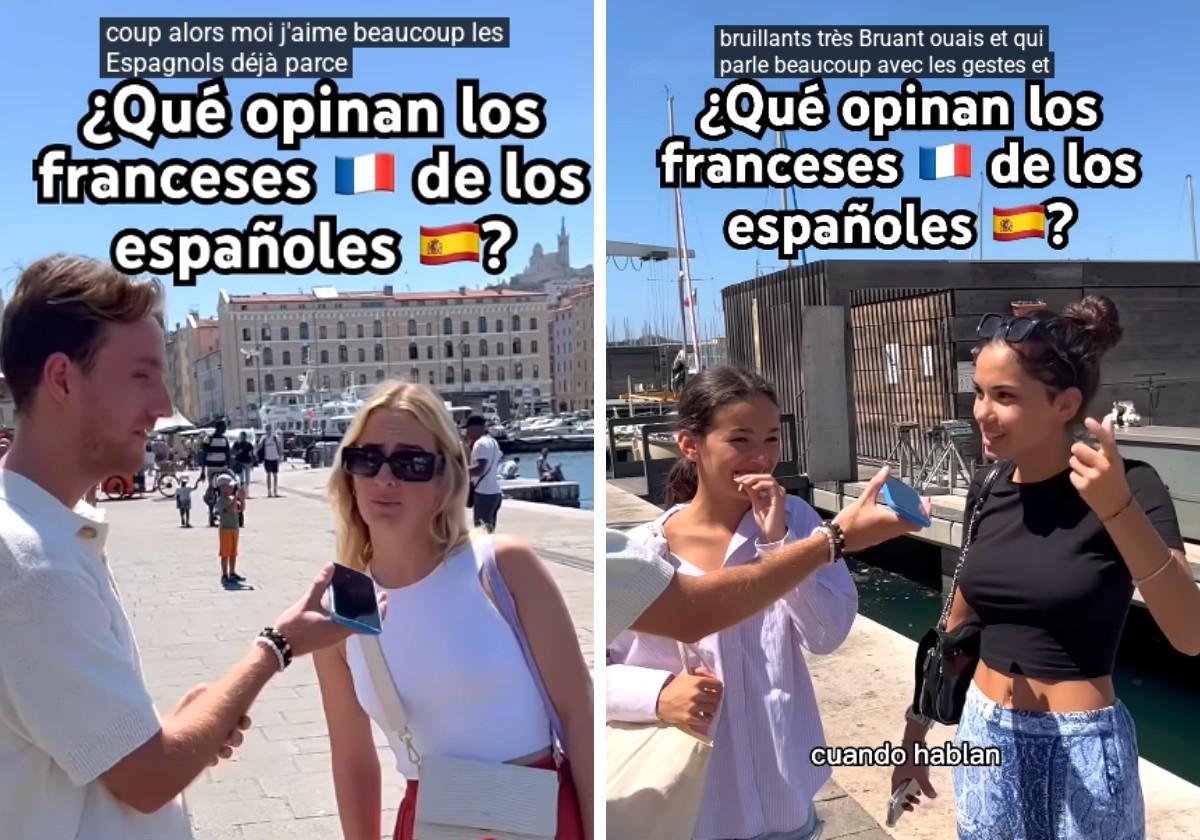 Preguntan a franceses por la calle qué opinan de los españoles y todos coinciden en la respuesta: «La gente es...»