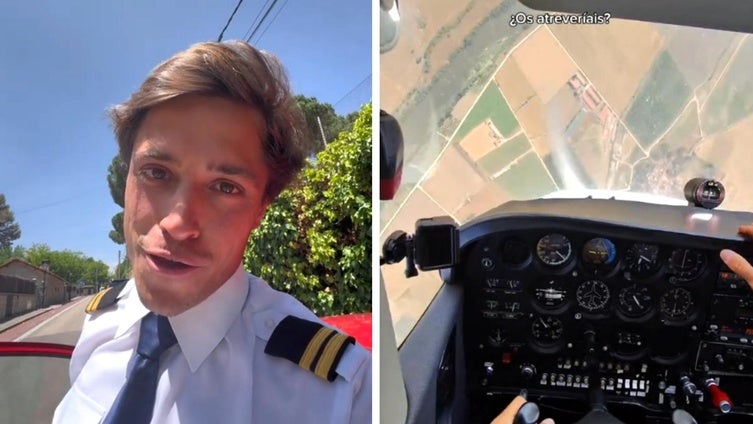 Un piloto hace que un avión caiga en picado y muestra cómo es vivirlo desde dentro: «Es una locura»