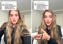 Preguntan a una doctora si la carrera de Medicina es difícil y no se corta en su respuesta: «Pensé en irme»