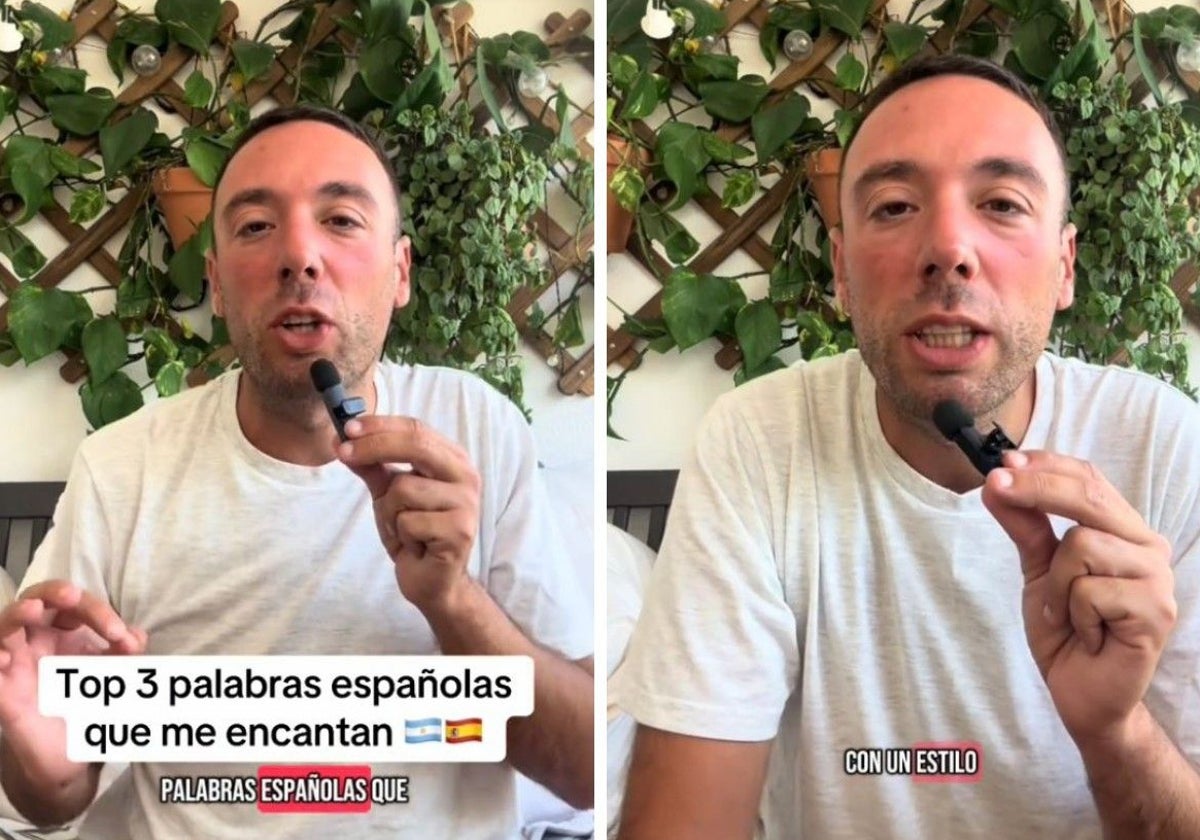 Un argentino que vive en España desvela las tres palabras que más le fascinan de nuestro país: «Te aplasta el alma»