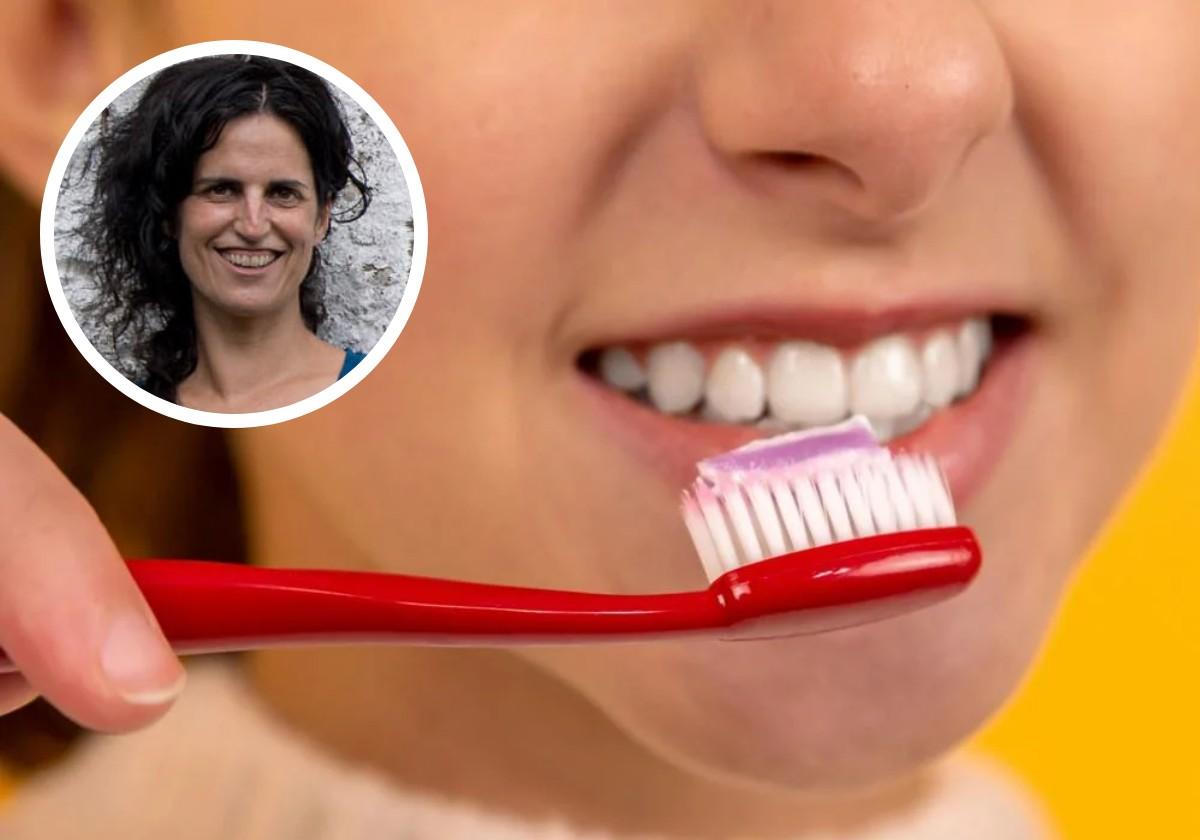 La odontóloga Eider Unamuno, tajante: «No puedes comprar pasta de dientes que lleve estos ingredientes»