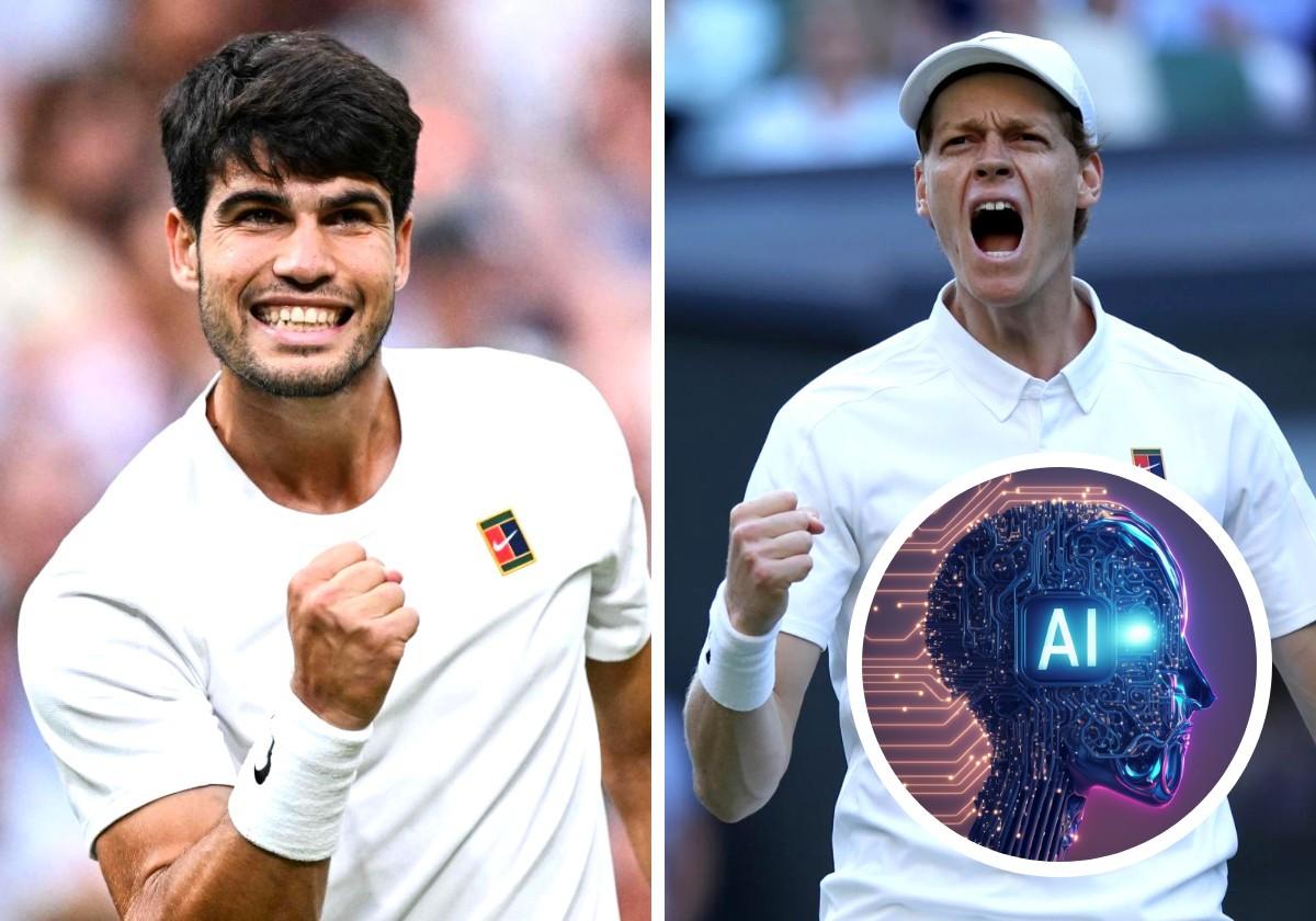 Este es el ganador de la final de Wimbledon 2025 entre Alcaraz y Sinner, según la inteligencia artificial