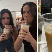 Unas españolas prueban el café viral del 7eleven y comentan