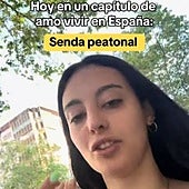 Una argentina que vive en España, fascinada con lo que pasa con los pasos de peatones en nuestro país