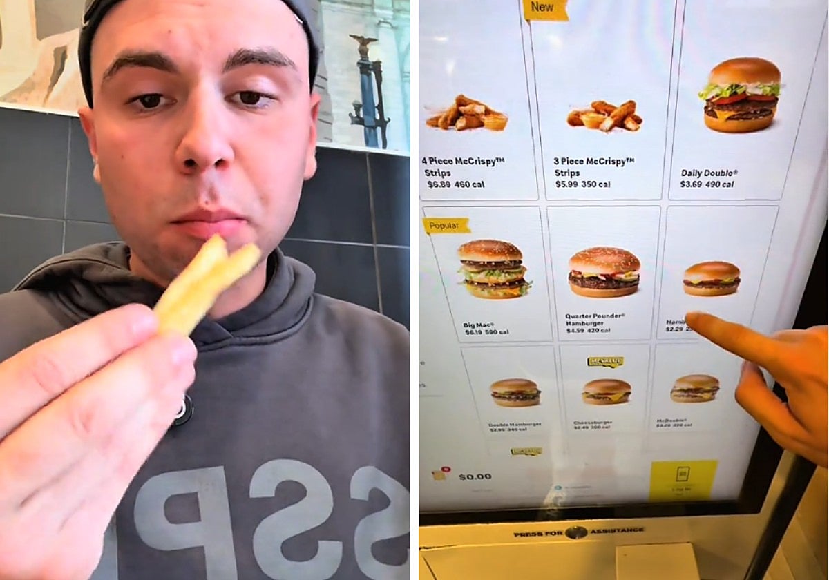 Un español en Estados Unidos compara el McDonald's con el de nuestro país