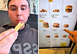 Un español en Estados Unidos compara el McDonald's con el de nuestro país: «¿Qué me estás diciendo?»
