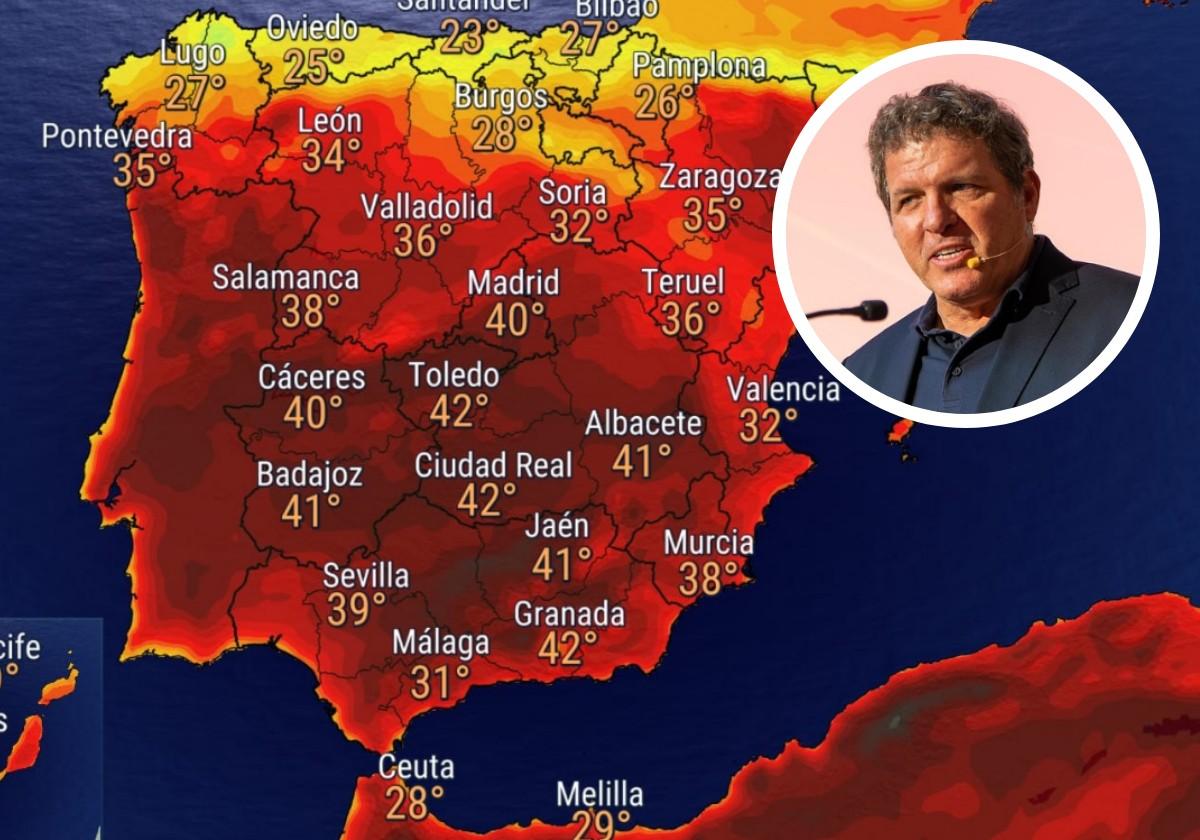 Mario Picazo advierte a España de lo que llega en los próximos días: temperaturas de hasta 45 grados en estas zonas por la ola de calor