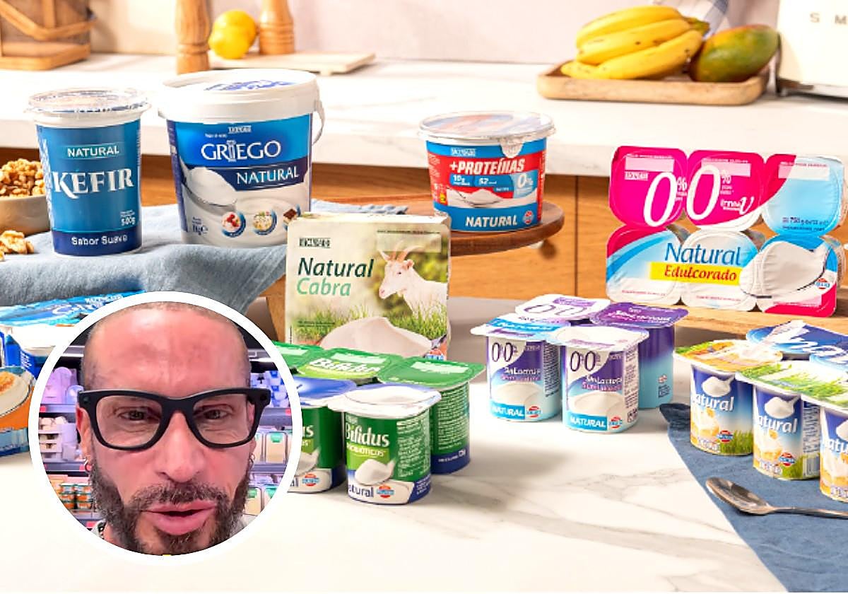 Un nutricionista va a Mercadona e indica cuál es el mejor yogur que se vende en este supermercado: «Es muy buen producto»