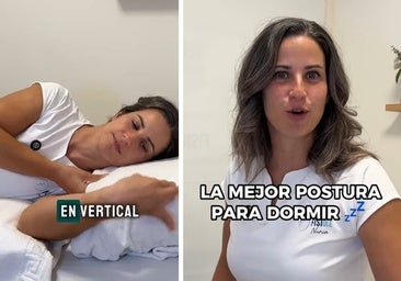 Una fisioterapeuta explica cuál es la mejor postura para dormir por las noches
