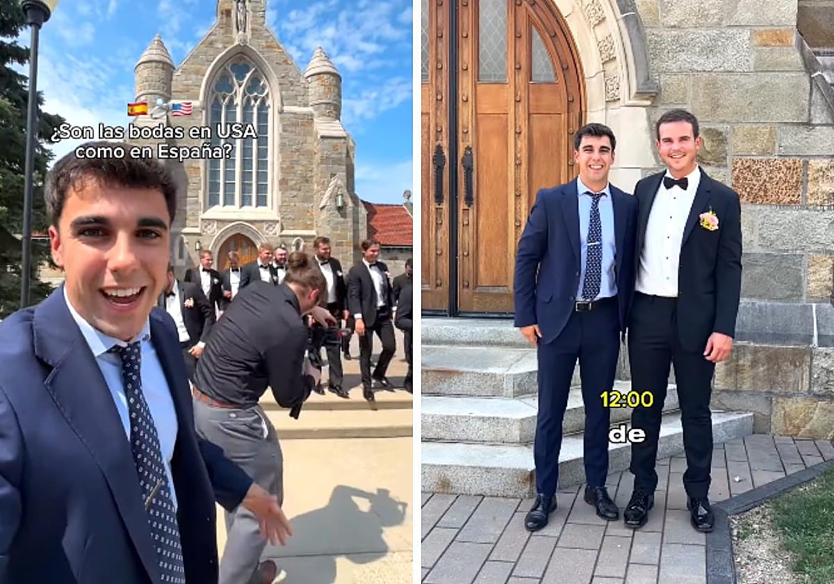 Un español va a una boda en Estados Unidos y explica las diferencias con las de nuestro país: «En vez de tirar arroz...»