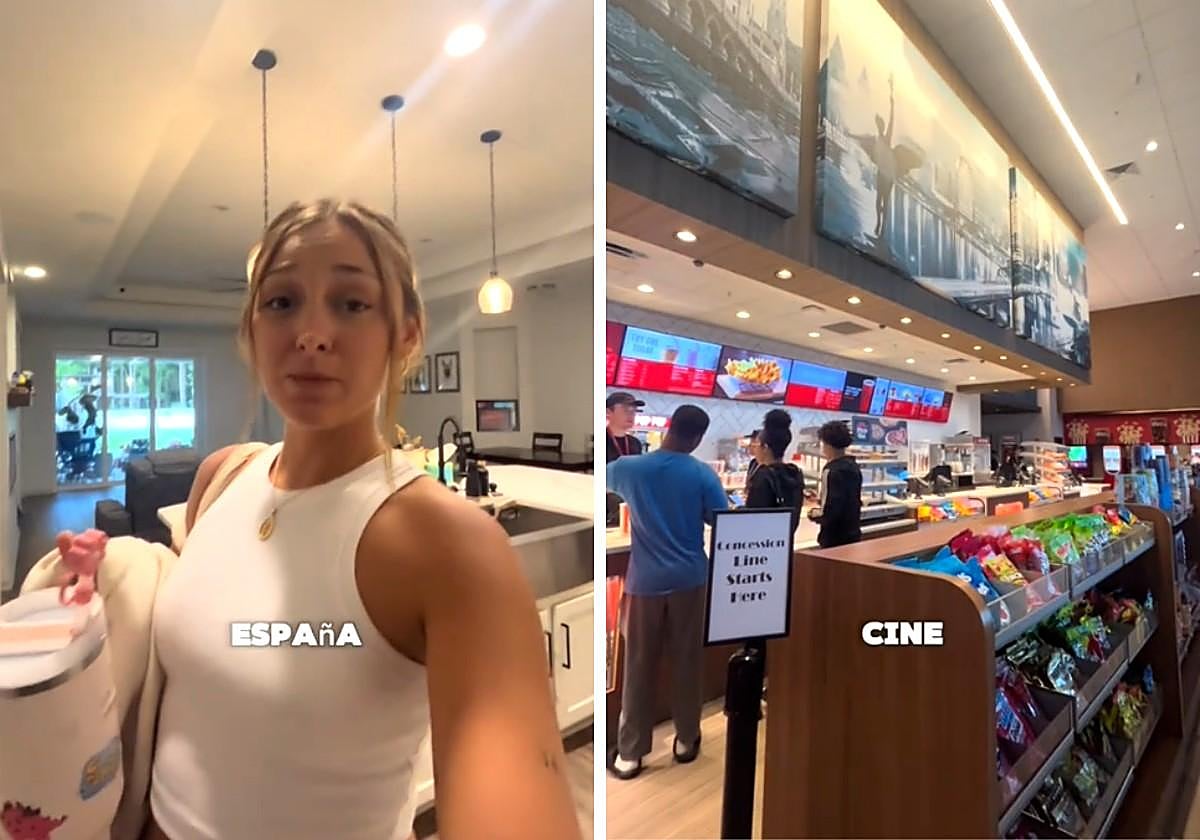 Una española que vive en Estados Unidos va al cine y se queda sin palabras por lo que hace la gente en este país: «No exagero»