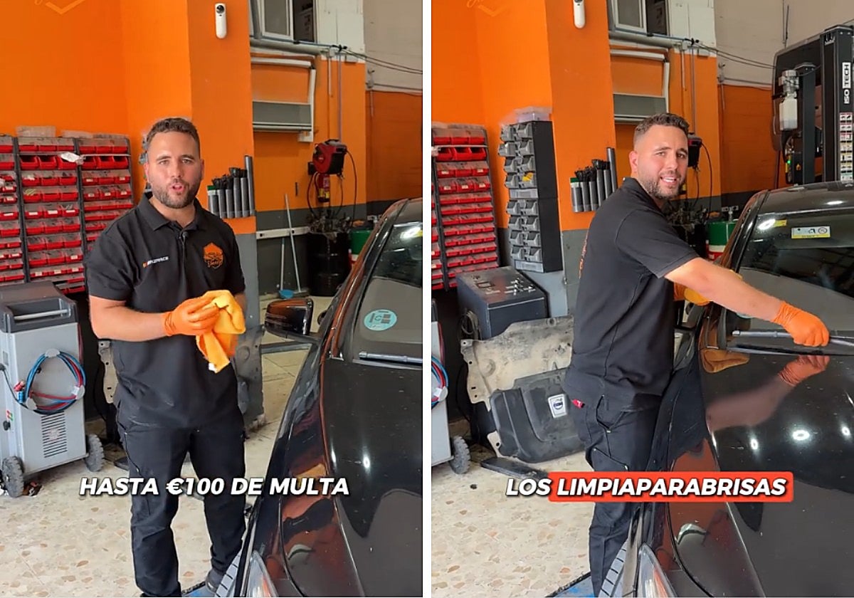 Un mecánico avisa de una práctica que puede costarte 100 euros de multa: «Por quitar unos mosquitos...»