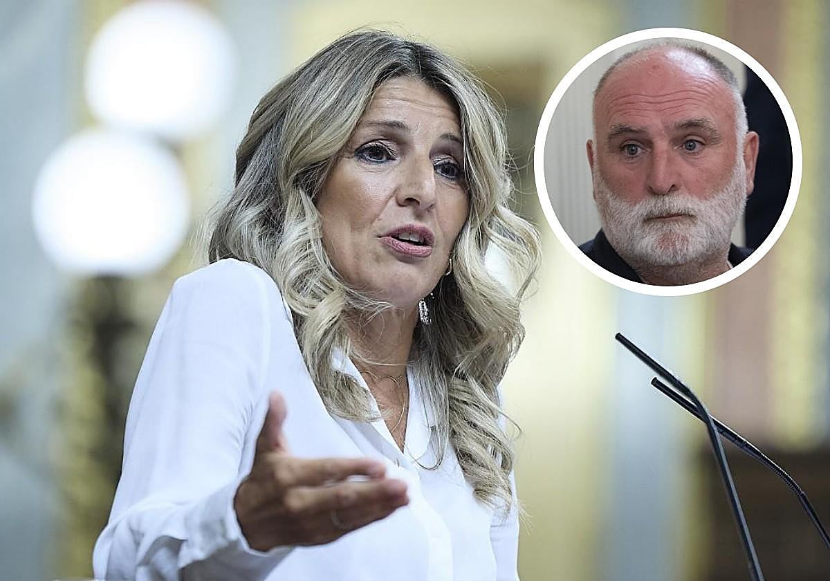 El chef José Andrés, tajante con Yolanda Díaz por la reducción de la jornada laboral en España: «Los bares no encuentran trabajadores»