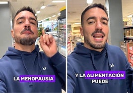 Un nutricionista va a Mercadona e indica qué alimentos ayudan con los síntomas de la menopausia: «Mejora la inflamación»