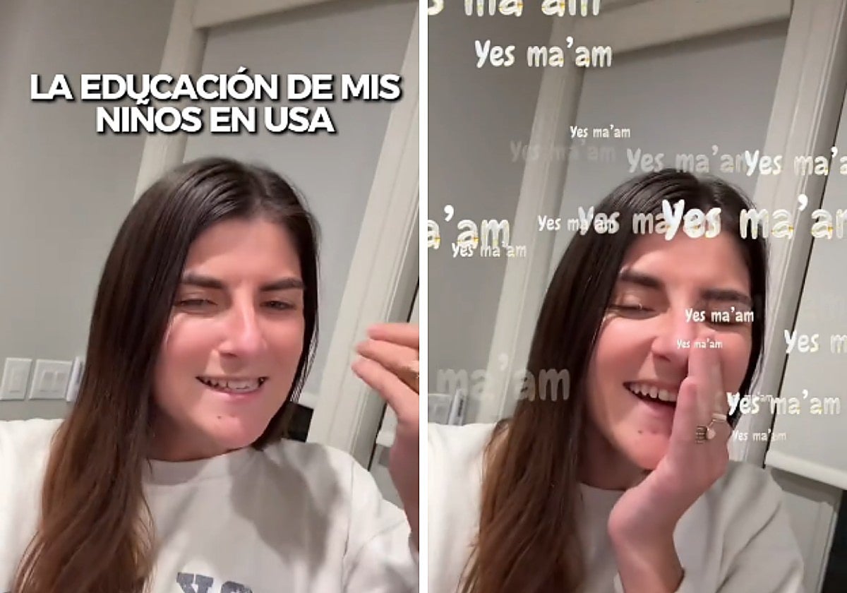 Mariona Falomi Silla en un vídeo de TikTok.