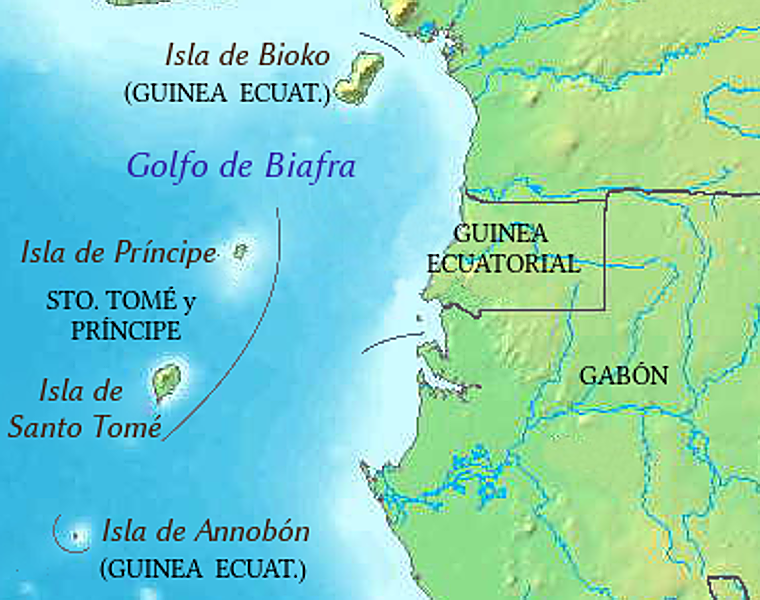 Localización de Annobón