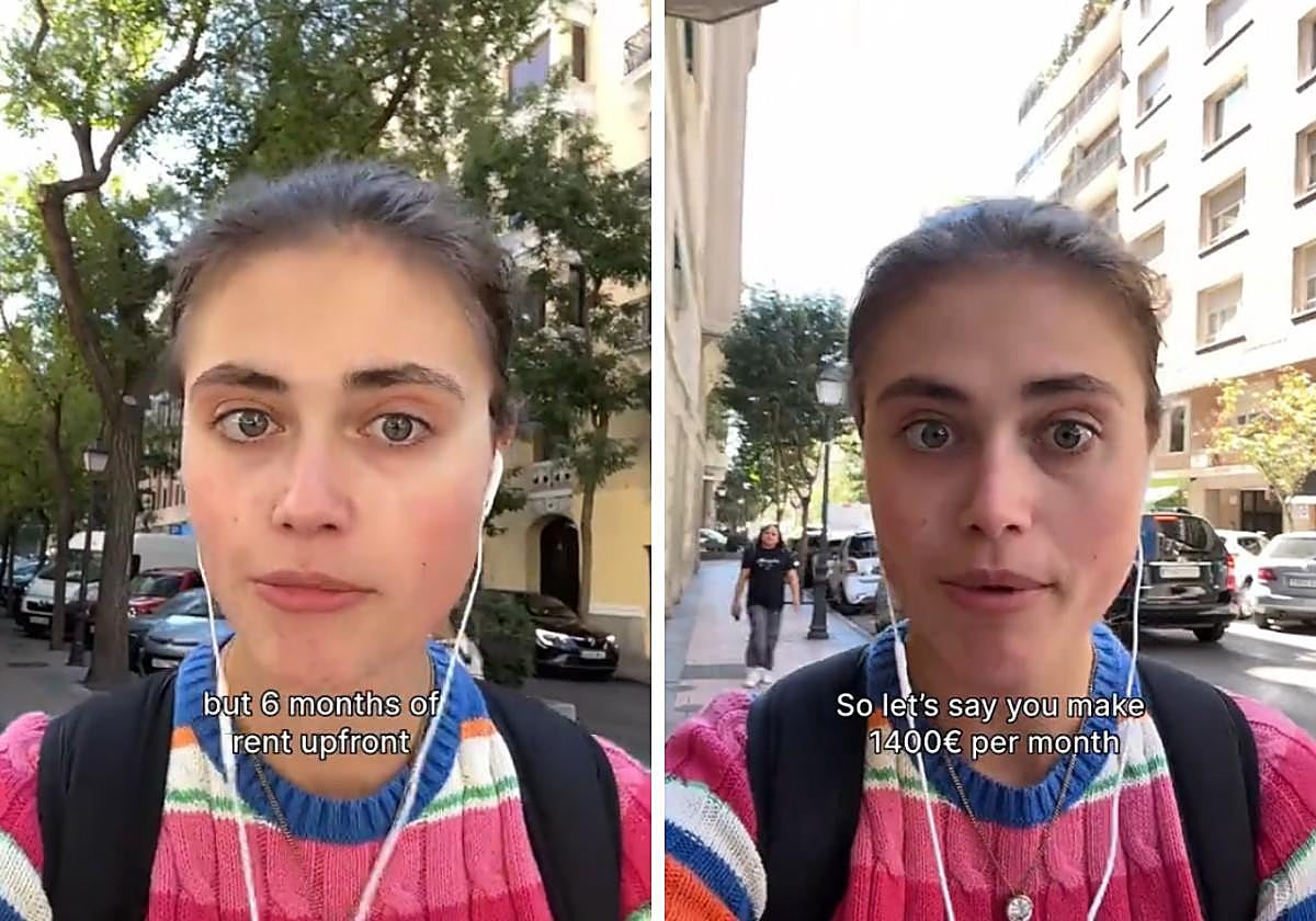 Una estadounidense que vive en Madrid, indignada por lo difícil que es encontrar un alquiler en la ciudad