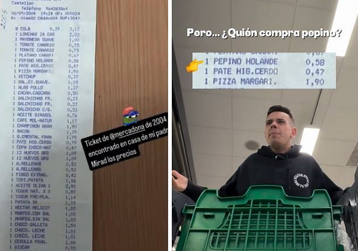 Compra los mismos productos en Mercadona casi veinte años después y compara el dinero pagado: «Cogiendo la marca más barata..»