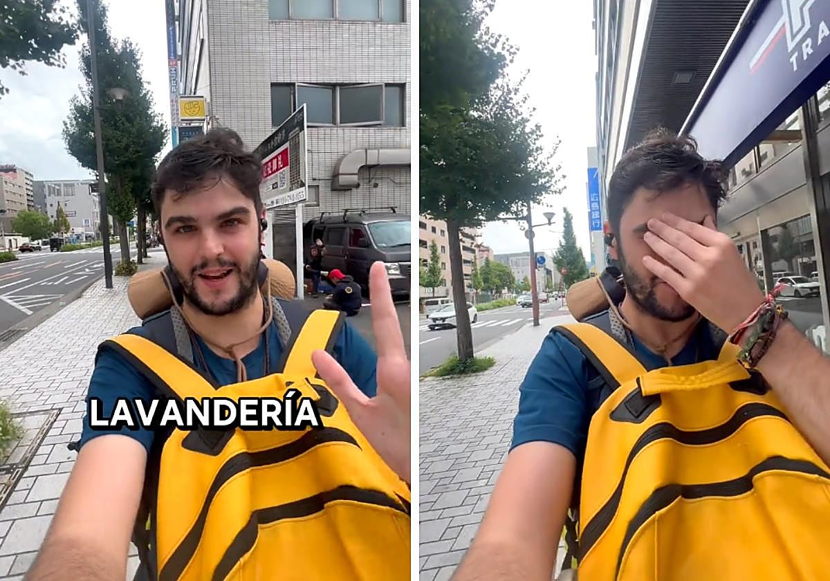 Un español de viaje en Japón, muy enfadado con la gente de este país por lo que ha vivido en una lavandería: «Estáis mal de la cabeza»