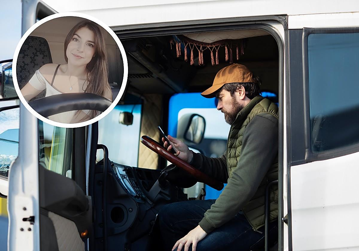 Una camionera española, harta de lo que muchos piensan de sus compañeros de profesión: «Me molesta en exceso»