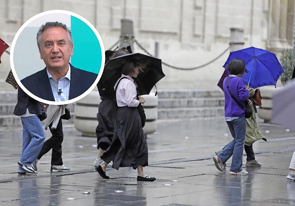 Roberto Brasero, meteorológo: «Aunque el temporal se aleja, vamos a tener lluvias y tormentas en estas zonas de España, algunas de intensidad fuerte»