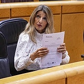 Carlos Herrera opina sin filtros sobre el lapsus de Yolanda Díaz con el «Gobierno de corrupción»